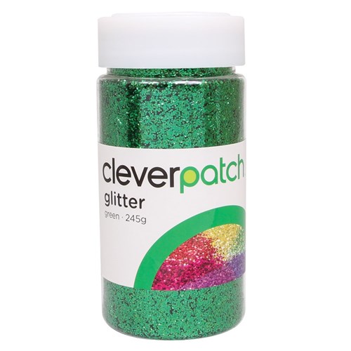 CleverPatch Glitter - Green - 245g Shaker Tub