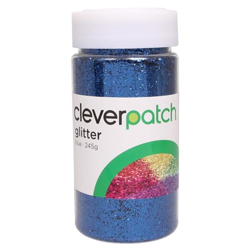 CleverPatch Glitter - Blue - 245g Shaker Tub