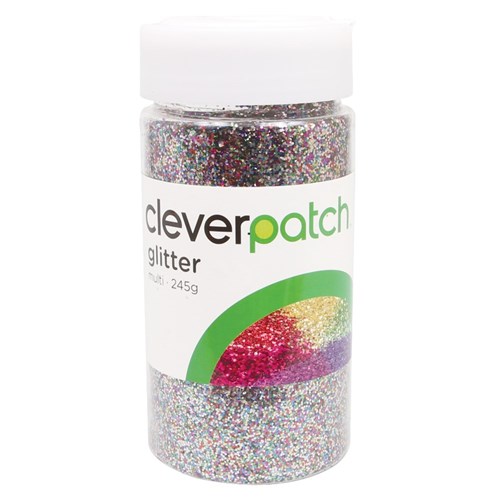 CleverPatch Glitter - Multi - 245g Shaker Tub