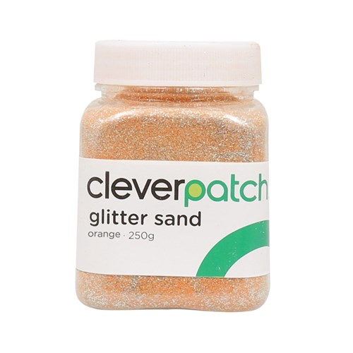CleverPatch Glitter Sand - Orange - 250g