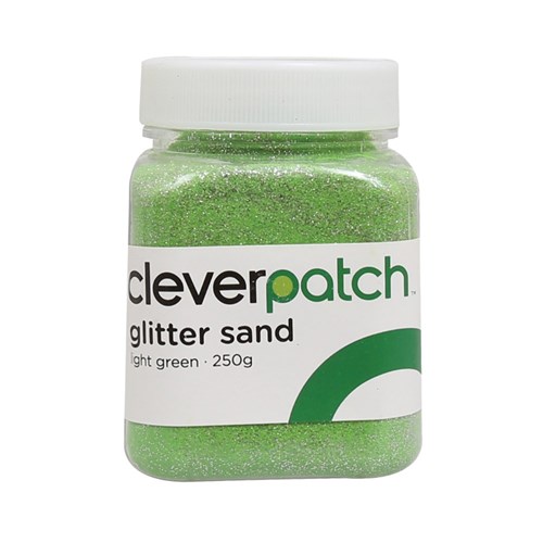 CleverPatch Glitter Sand - Light Green - 250g