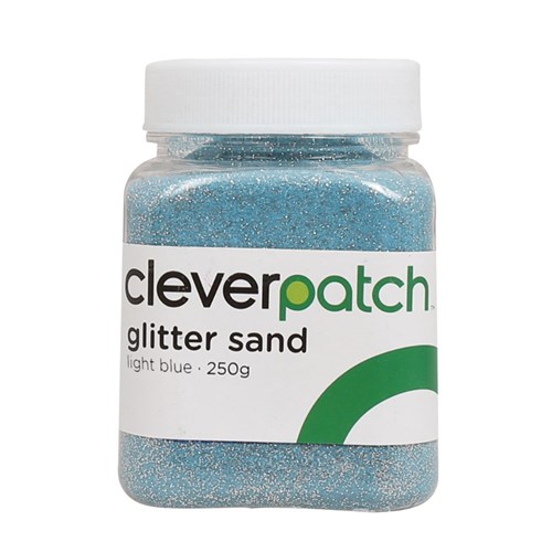 CleverPatch Glitter Sand - Light Blue - 250g