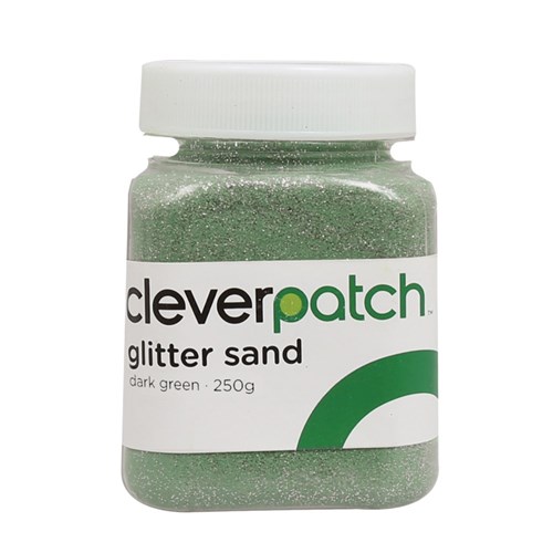 CleverPatch Glitter Sand - Dark Green - 250g