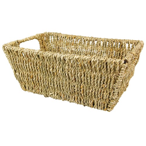 Small Rectangular Seagrass Basket