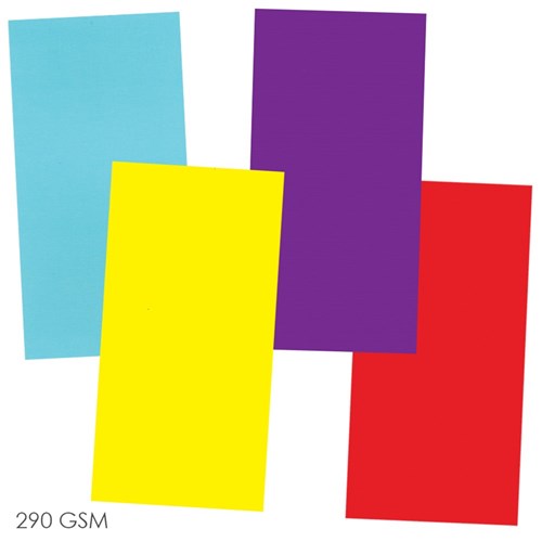 Flash Cards - Coloured - Pack of 100