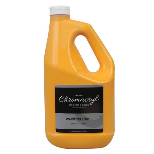 Chromacryl - Warm Yellow - 2 Litres