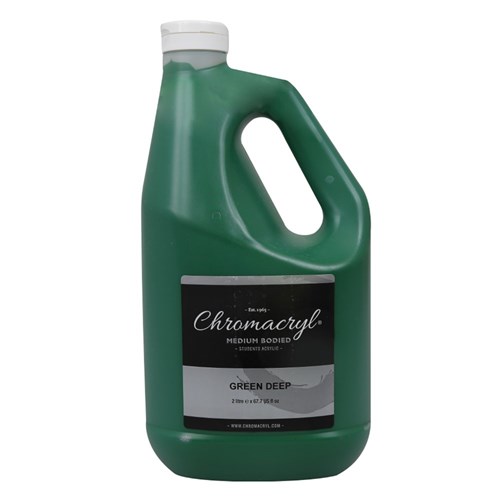 Chromacryl - Green Deep - 2 Litres