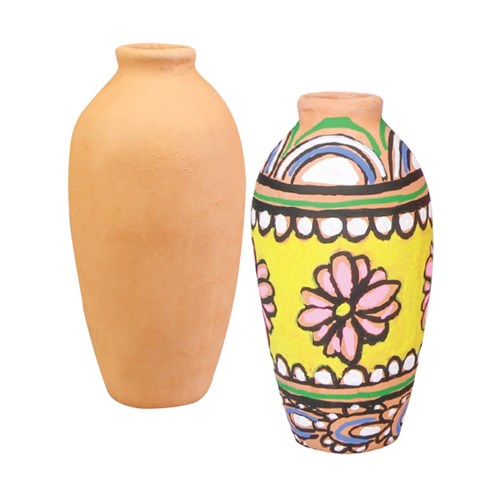 Terracotta Vase - Each