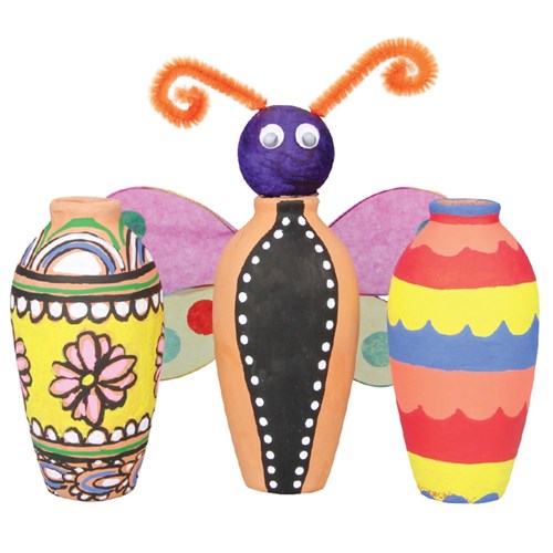 Terracotta Vase - Each