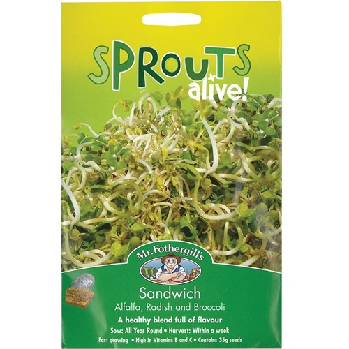 Sprouts Alive! Sandwich Seed Mix - 35g Pack
