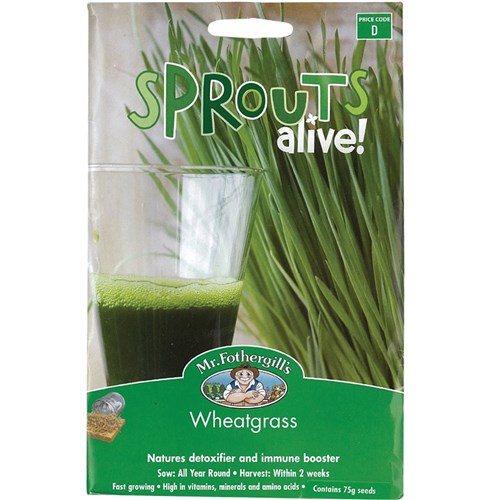 Sprouts Alive! Wheatgrass - 75g Pack