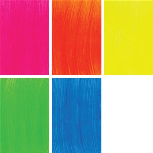EC Fluorescent Fabric Paint - 500ml - Set of 5 Colours