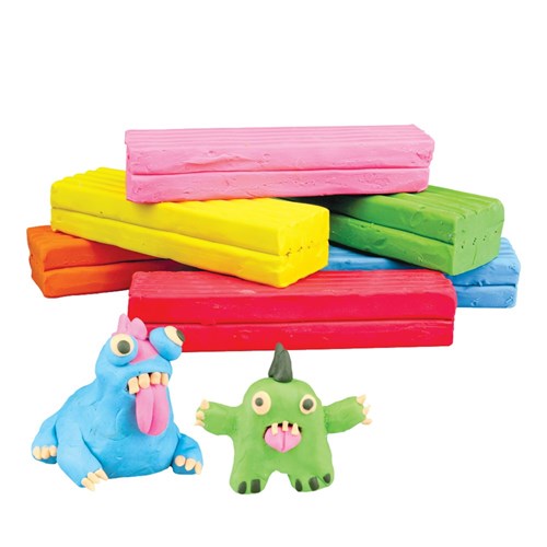Fun Modelling Clay - 500g - Set of 13 colours