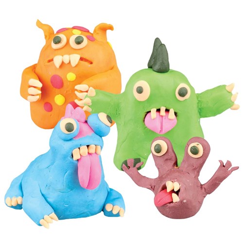 Fun Modelling Clay - 500g - Set of 13 colours