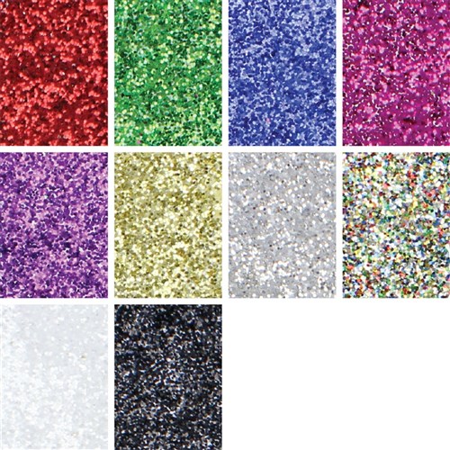 CleverPatch Glitter - 245g Shaker Tubs - Set of 10 Colours