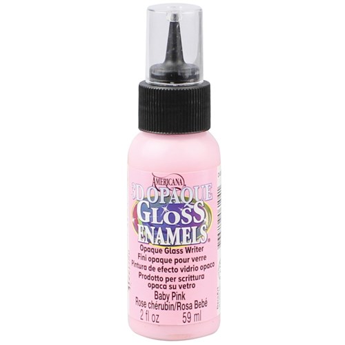 3D Glass & Porcelain Paint - Pink - 59ml