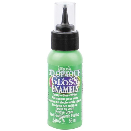 3D Glass & Porcelain Paint - Green - 59ml