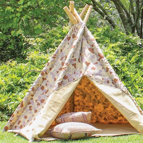 Desert Camouflage Teepee