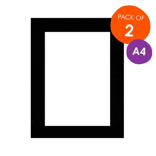 Pre-Cut Mounts - A4 - Pack of 2