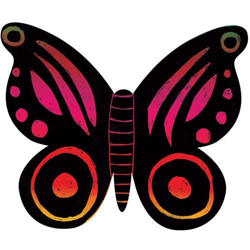 Scratch Board Minibeasts - Pack of 4