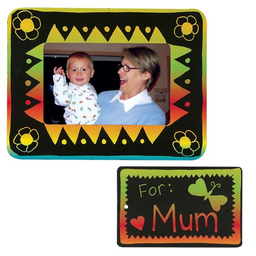 Scratch Board Frames - Pack of 4