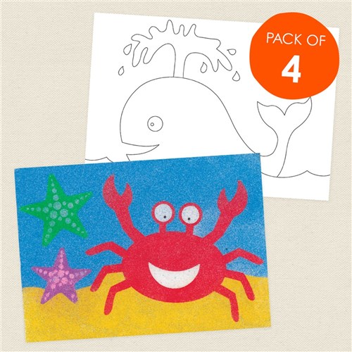 Sea Animals Sand Art Bundle