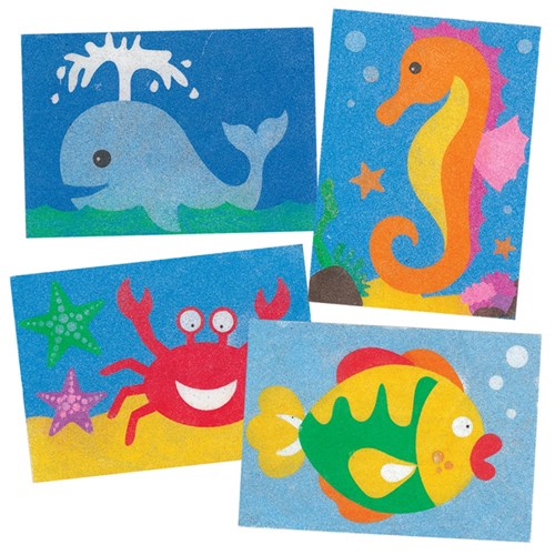 Sea Animals Sand Art Bundle