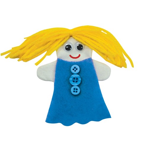 Cotton Finger Puppets - Pack of 10