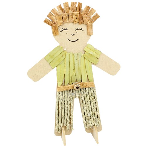 3D Wooden Person - Pack of 2