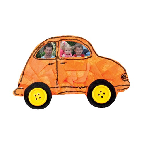 Wooden Car Frames - Pack of 2