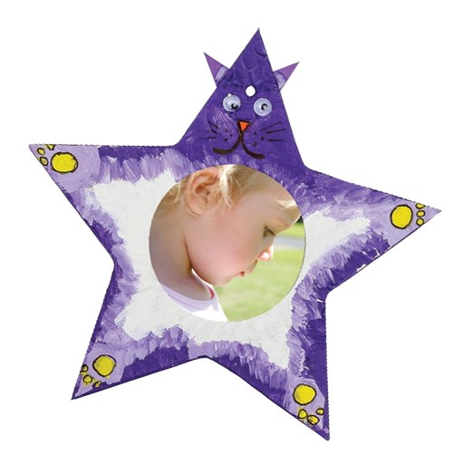 Wooden Star Frames - Pack of 2