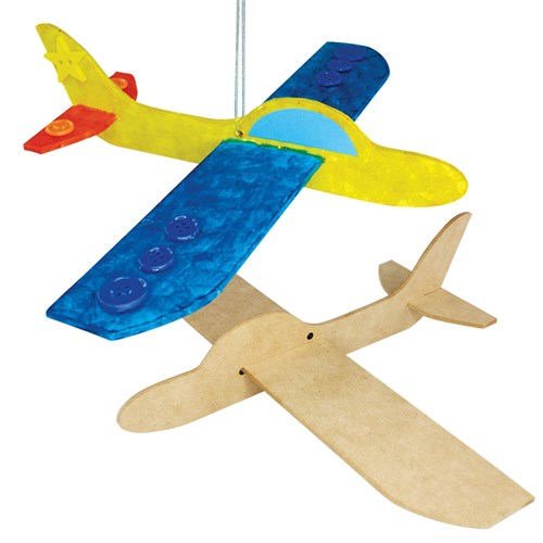3D Wooden Plane - Each
