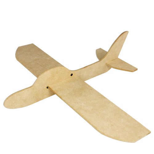 3D Wooden Plane - Each