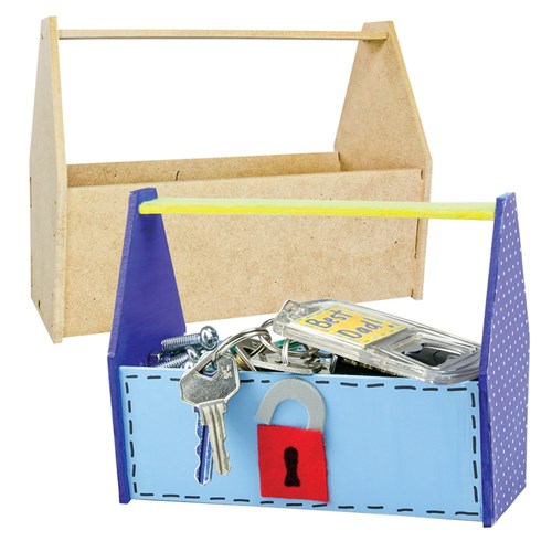 Wooden Tool Box - Each