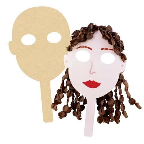 Wooden Face Mask - Each