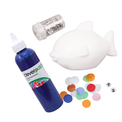 Decofoam Rainbow Fish Group Pack