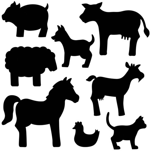 Scratch Board Farm Animals  - Pack of 24