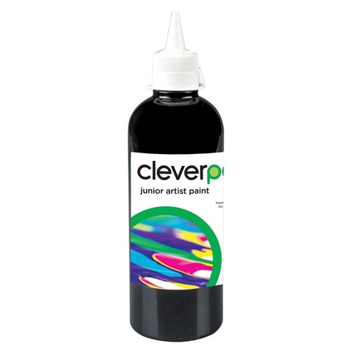 CleverPatch Junior Artist Paint - Black - 500ml