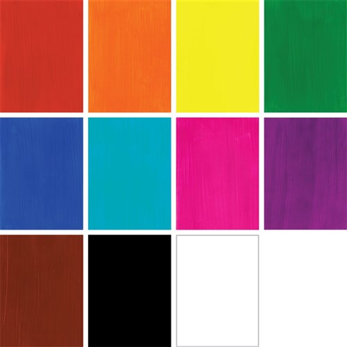 CleverPatch Junior Artist Paint - 500ml - Set of 11 colours