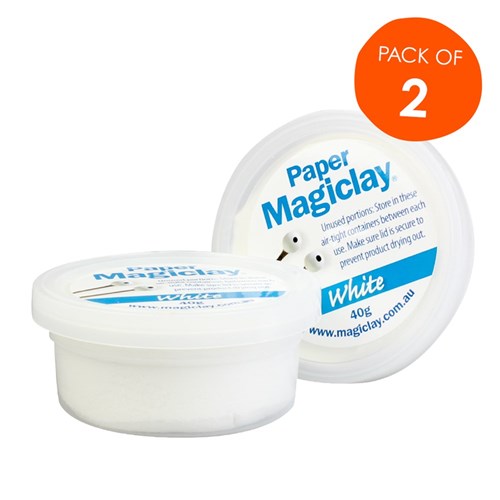 Paper Magiclay  - White - 80g