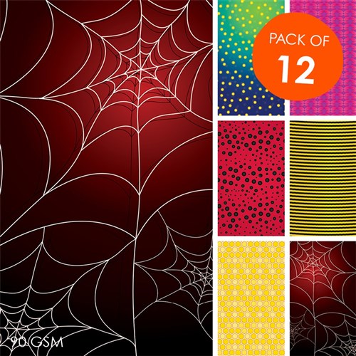 Bug Craft Paper - Pack of 12