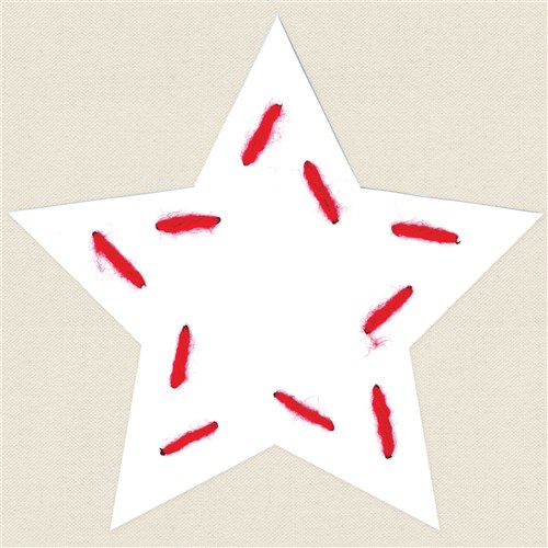 Cardboard Sewing Stars - White - Pack of 4