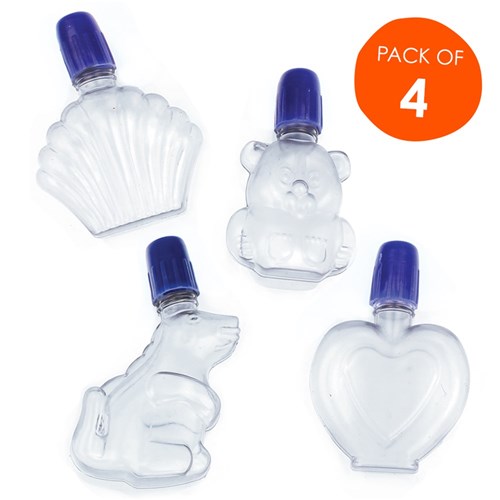 Mini Sand Art Bottles - Pack of 4