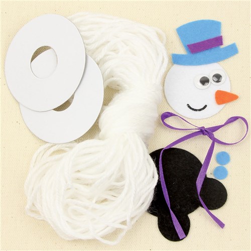Christmas Character Pom Poms Kit - Pack of 3