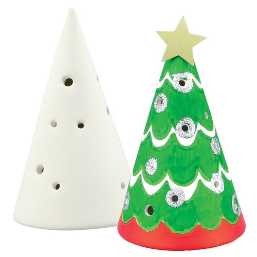 Ceramic Tree LED Tealight Holder