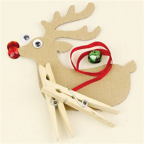 Cardboard Reindeer - Pack of 4