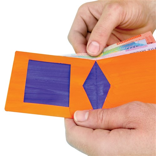 Cardboard Wallets - White - Pack of 20