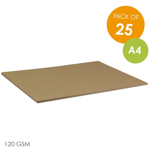 CleverPatch Cover Paper - Brown - A4 - Pack of 25