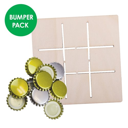 Wooden Tic Tac Toe Bumper Pack