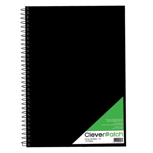 CleverPatch Visual Art Diary - A3 - 90 Pages